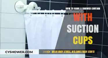 Easy Guide: Hanging Shower Curtains with Suction Cups Effortlessly