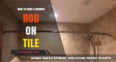 Easy Guide to Hanging a Shower Rod on Tile Walls