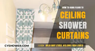 Effortless Installation: Hanging Floor-to-Ceiling Shower Curtains Like a Pro