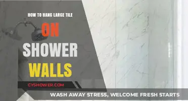 Mastering Large Tile Installation on Shower Walls: A Step-by-Step Guide