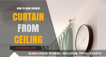 Ceiling-Mounted Shower Curtains: A Step-by-Step Hanging Guide