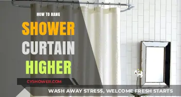 Elevate Your Shower Space: Simple Tips to Hang Curtains Higher