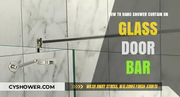 Easy Steps to Hang Shower Curtain on Glass Door Bar