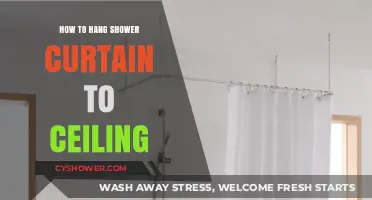 Ceiling-Mounted Shower Curtain: A Step-by-Step Hanging Guide