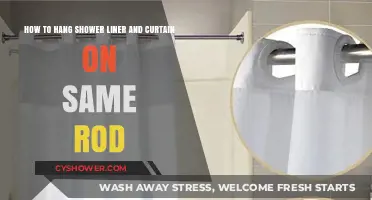 Easy Guide: Hanging Shower Liner and Curtain Together on One Rod