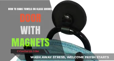 Magnetic Towel Hanging: Easy Solutions for Glass Shower Doors