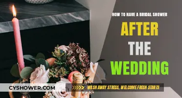 Post-Wedding Bridal Shower: Celebrating Love and Friendship After the Big Day