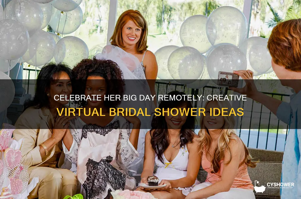 how to have a bridal shower from afar