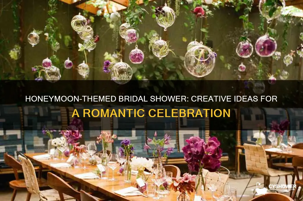 how to have a honeymoon bridal shower