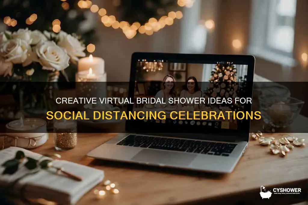 how to have a social distancing bridal shower