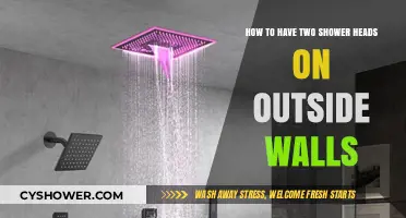 Dual Shower Heads on Exterior Walls: Installation Guide and Tips