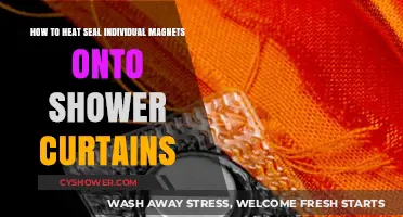 Heat Sealing Magnets onto Shower Curtains: A Step-by-Step DIY Guide