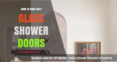 Creative Solutions to Conceal Unattractive Glass Shower Doors Effortlessly