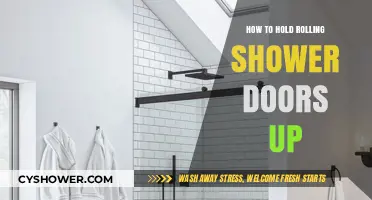 Secure Rolling Shower Doors: Easy DIY Fixes to Keep Them Up