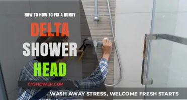 Quick Fixes for a Runny Delta Shower Head: DIY Repair Guide