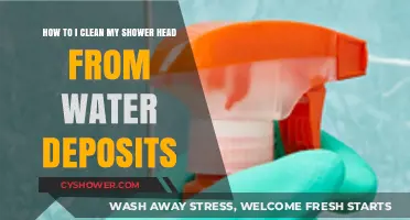 Effective Ways to Remove Water Deposits from Your Shower Head