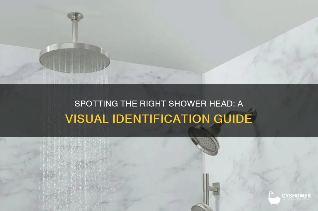 how to identify shower head picture