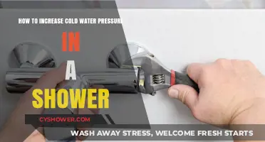 Boost Your Shower's Cold Water Pressure: Simple Fixes and Tips