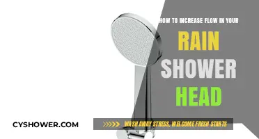 Boost Your Rain Shower Head Flow: Simple Tips for Maximum Relaxation
