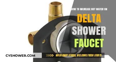 Boost Your Delta Shower's Hot Water Supply: Simple Adjustment Tips