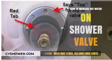 Boost Your Shower's Hot Water: Simple Valve Adjustment Tips