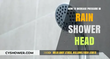 Boost Your Rain Shower Pressure: Simple Fixes for a Luxurious Experience