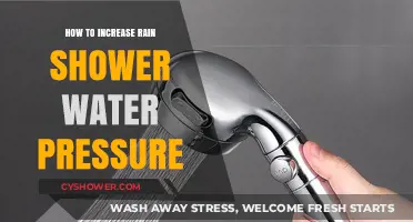 Boost Your Rain Shower Pressure: Simple Fixes for a Powerful Experience