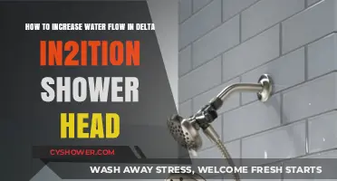 Boost Your Delta In2ition Shower Head’s Water Flow Easily