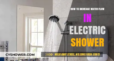 Boost Your Electric Shower's Water Flow: Simple Tips and Tricks
