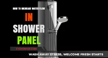 Boost Your Shower Panel's Water Flow: Simple Fixes and Upgrades