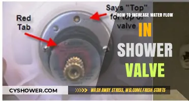 Boost Your Shower's Water Flow: Simple Valve Adjustment Tips