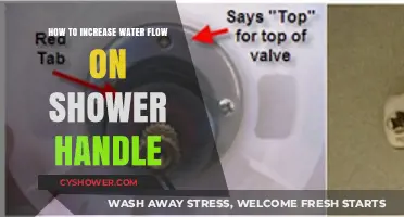 Boost Your Shower's Water Flow: Simple Handle Adjustment Tips