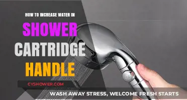 Boost Shower Pressure: Simple Steps to Increase Water in Cartridge Handle