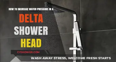 Boost Your Delta Shower Head's Water Pressure: Simple Fixes & Tips