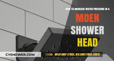 Boost Your Moen Shower Head's Water Pressure: Simple DIY Solutions