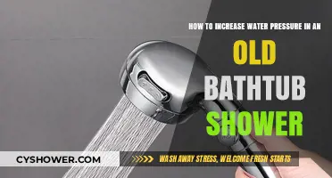 Boost Your Old Bathtub Shower's Water Pressure: Simple DIY Solutions
