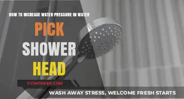 Boost Your Shower Experience: Tips to Increase Water Pick Pressure