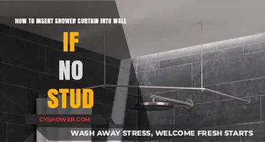 Securely Install Shower Curtain Without Studs: Easy Wall Mounting Tips