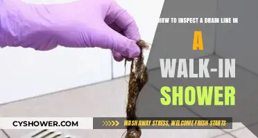 Inspecting Your Walk-In Shower Drain Line: A Step-by-Step Guide