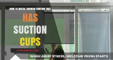 Easy Steps to Install a Suction Cup Shower Curtain