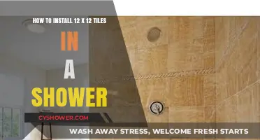 Mastering Shower Tile Installation: A Step-by-Step Guide for 12x12 Tiles