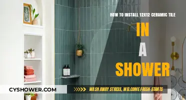 Mastering Shower Tile Installation: A Guide to 12x12 Ceramic Tiles