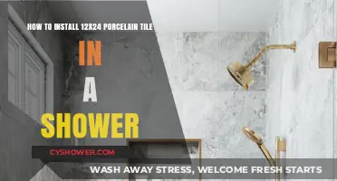 Mastering Shower Tile Installation: 12x24 Porcelain Tile Step-by-Step Guide