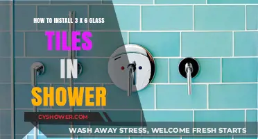 Installing 3x6 Glass Tiles in Your Shower: A Step-by-Step Guide