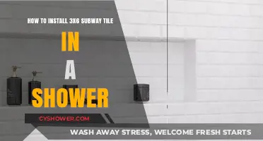 Mastering Shower Tile Installation: A Step-by-Step Guide to 3x6 Subway Tiles