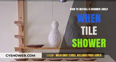 Installing a Ceramic Shelf in Your Tiled Shower: A Step-by-Step Guide