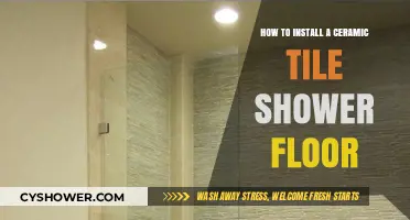 Step-by-Step Guide to Installing a Ceramic Tile Shower Floor