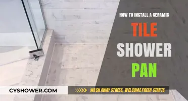 Step-by-Step Guide to Installing a Ceramic Tile Shower Pan