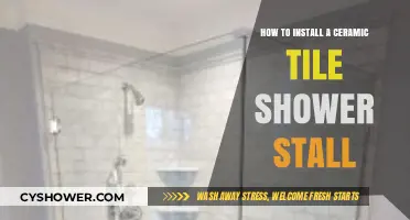Step-by-Step Guide to Installing a Ceramic Tile Shower Stall