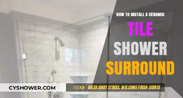Step-by-Step Guide to Installing a Ceramic Tile Shower Surround